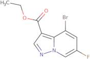 Ethyl 4-bromo-6-fluoropyrazolo[1,5-a]pyridine-3-carboxylate