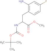 (S)-Methyl 3-(2-amino-4-fluorophenyl)-2-((tert-butoxycarbonyl)amino)propanoate