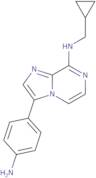 3-(4-Aminophenyl)-N-(cyclopropylmethyl)imidazo[1,2-a]pyrazin-8-amine