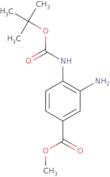 3-Amino-4-tert-butoxycarbonylamino-benzoic acid methyl ester