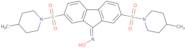 2,7-Bis((4-methylpiperidin-1-yl)sulfonyl)-9H-fluoren-9-one oxime