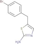 5-[(4-bromophenyl)methyl]-1,3-thiazol-2-amine