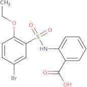 2-(5-Bromo-2-ethoxybenzenesulfonamido)benzoic acid