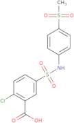 2-Chloro-5-[(4-methanesulfonylphenyl)sulfamoyl]benzoic acid