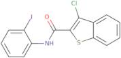 3-Chloro-N-(2-iodophenyl)-1-benzothiophene-2-carboxamide