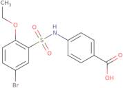 4-(5-Bromo-2-ethoxybenzenesulfonamido)benzoic acid