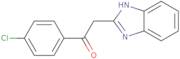 2-(1H-1,3-Benzodiazol-2-yl)-1-(4-chlorophenyl)ethan-1-one