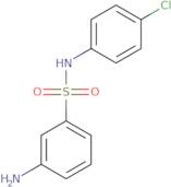 3-Amino-N-(4-chlorophenyl)benzene-1-sulfonamide