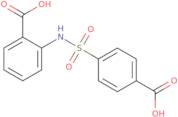 2-{[(4-Carboxyphenyl)sulfonyl]amino}benzoic acid