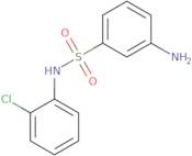 3-Amino-N-(2-chlorophenyl)benzene-1-sulfonamide