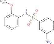 3-Amino-N-(2-methoxyphenyl)benzene-1-sulfonamide