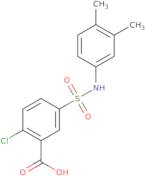 2-Chloro-5-[(3,4-dimethylphenyl)sulfamoyl]benzoic acid