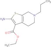 Ethyl 2-amino-6-propyl-4H,5H,6H,7H-thieno[2,3-c]pyridine-3-carboxylate