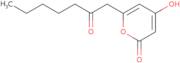 4-Hydroxy-6-(2-oxoheptyl)-2H-pyran-2-one