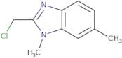 2-(Chloromethyl)-1,6-dimethyl-1H-1,3-benzodiazole