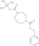 5-Benzyl 2-tert-butyl 1,2,5-oxadiazepane-2,5-dicarboxylate