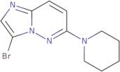 3-Bromo-6-piperidin-1-yl-imidazo[1,2-b]pyridazine