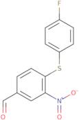 4-[(4-Fluorophenyl)thio]-3-nitrobenzaldehyde