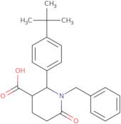 1-Benzyl-2-[4-(tert-butyl)phenyl]-6-oxopiperidine-3-carboxylic acid