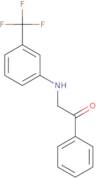 1-Phenyl-2-[3-(trifluoromethyl)anilino]-1-ethanone