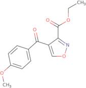 Ethyl 4-(4-methoxybenzoyl)-3-isoxazolecarboxylate