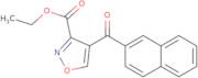 Ethyl 4-(2-naphthylcarbonyl)-3-isoxazolecarboxylate