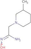 N'-Hydroxy-2-(3-methylpiperidino)ethanimidamide