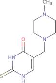 2,3-Dihydro-5-[(4-methylpiperazin-1-yl)methyl]-2-thioxopyrimidin-4(1H)-one