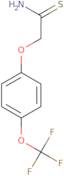 2-[4-(Trifluoromethoxy)phenoxy]ethanethioamide