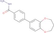 4-(3,4-Dihydro-2H-1,5-benzodioxepin-7-yl)-benzenecarbohydrazide