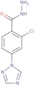 2-Chloro-4-(1H-1,2,4-triazol-1-yl)benzhydrazide