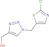 1-[(2-Chloro-1,3-thiazol-5-yl)methyl]-4-(hydroxymethyl)-1H-1,2,3-triazole