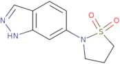 6-(1,1-Dioxoisothiazolidin-2-yl)-1H-indazole