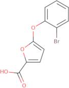 5-(2-Bromophenoxy)-2-furoic acid