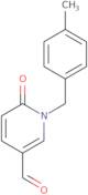 1,6-Dihydro-1-(4-methylbenzyl)-6-oxopyridine-3-carboxaldehyde