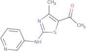 1-[4-Methyl-2-(3-pyridinylamino)-1,3-thiazol-5-yl]-1-ethanone