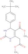 Methyl 4-[4-(tert-butyl)phenyl]-6-(2-methoxy-2-oxoethyl)-2-oxo-1,2,3,4-tetrahydropyrimidine-5-carb…