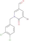 5-Bromo-1-(3,4-dichlorobenzyl)-1,6-dihydro-6-oxopyridine-3-carboxaldehyde