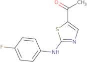 5-Acetyl-2-[(4-fluorophenyl)amino]-1,3-thiazole