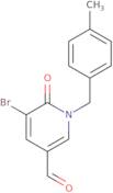 5-Bromo-1,6-dihydro-1-(4-methylbenzyl)-6-oxopyridine-3-carboxaldehyde