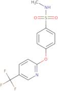 N-Methyl-4-{[5-(trifluoromethyl)pyridin-2-yl]oxy}benzenesulphonamide