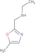 Ethyl[(5-methyl-1,3-oxazol-2-yl)methyl]amine