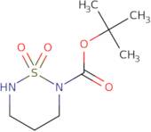 Tert-Butyl 1,2,6-Thiadiazinane-2-Carboxylate 1,1-Dioxide