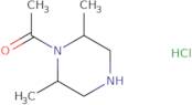 1-((2R,6S)-2,6-Dimethyl-piperazin-1-yl)ethanone hydrochloride