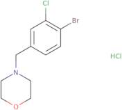 4-[(4-Bromo-3-chlorophenyl)methyl]-morpholine hydrochloride