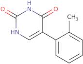 5-(2-Methylphenyl)pyrimidine-2,4-diol