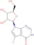 -72R,3R,4S,5R)-3,4-dihydroxy-5-(hydroxymethyl)tetrahydrofuran-2-yl)-5-fluoro-3H-pyrrolo[2,3-d]pyri…