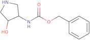 Benzyl ((3R,4R)-4-hydroxypyrrolidin-3-yl)carbamate