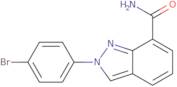 2-(4-Bromophenyl)-2H-indazole-7-carboxamide