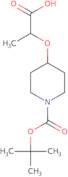 2-{[1-(tert-Butoxycarbonyl)-4-piperidinyl]-oxy}propanoic acid